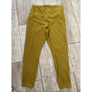 Lululemon Align High-Rise Pant 33” Mustard Yellow Size 12